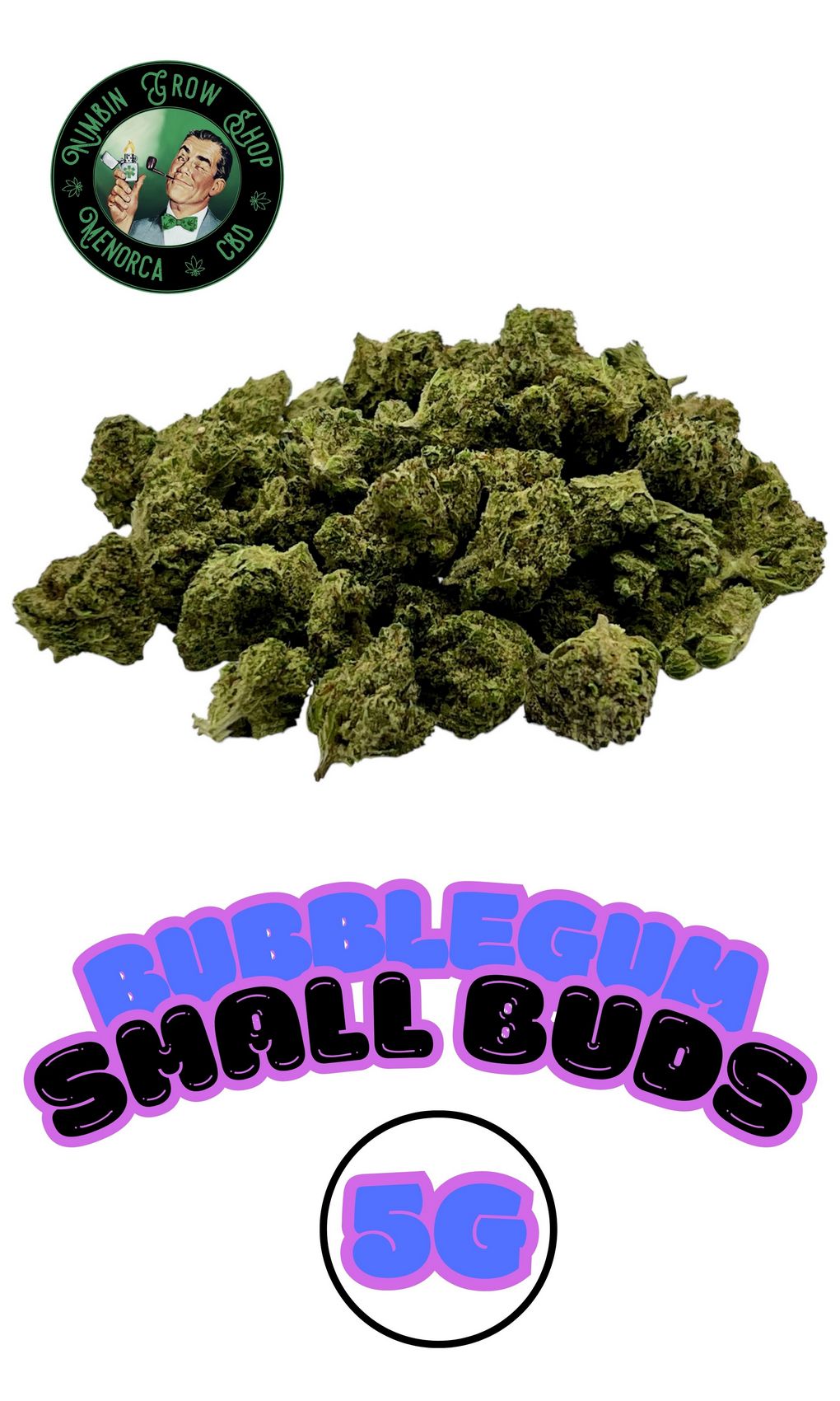 Flores de CBD Bubblegum Samall Buds 5g